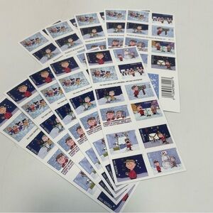 200 USPS A Charlie Brown Christmas Forever Stamps